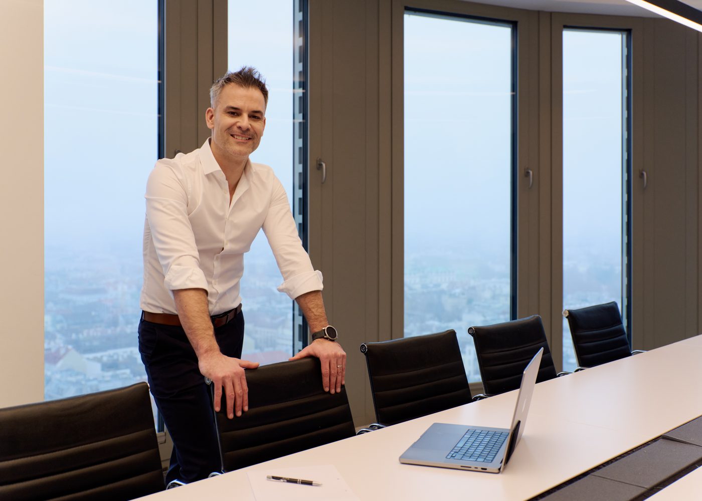 Stefan Keck im Büro